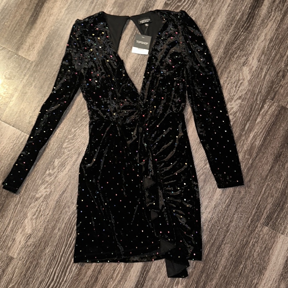 BNWT Topshop holiday dress size 4